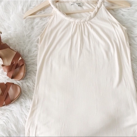Banana Republic Tops - Banana Republic Braided Neck Tank